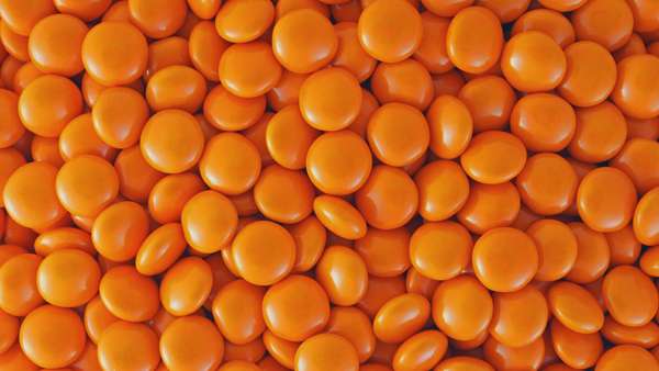 Buy Choc Buttons Orange 1kg Online | Lolly Warehouse