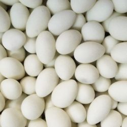 Sugared Almonds White 500g