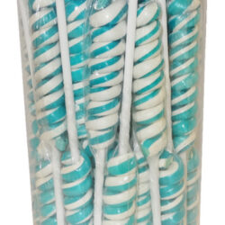 Lollipops Twist Pops Blue 24 Pcs