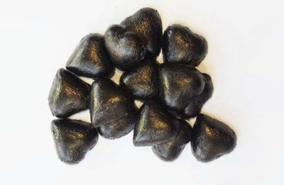 Chocolate Hearts Black 500g