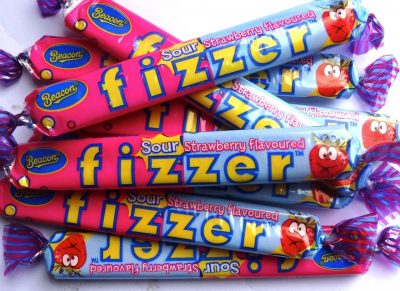 Fizzers Sour Strawberry 36 Pack