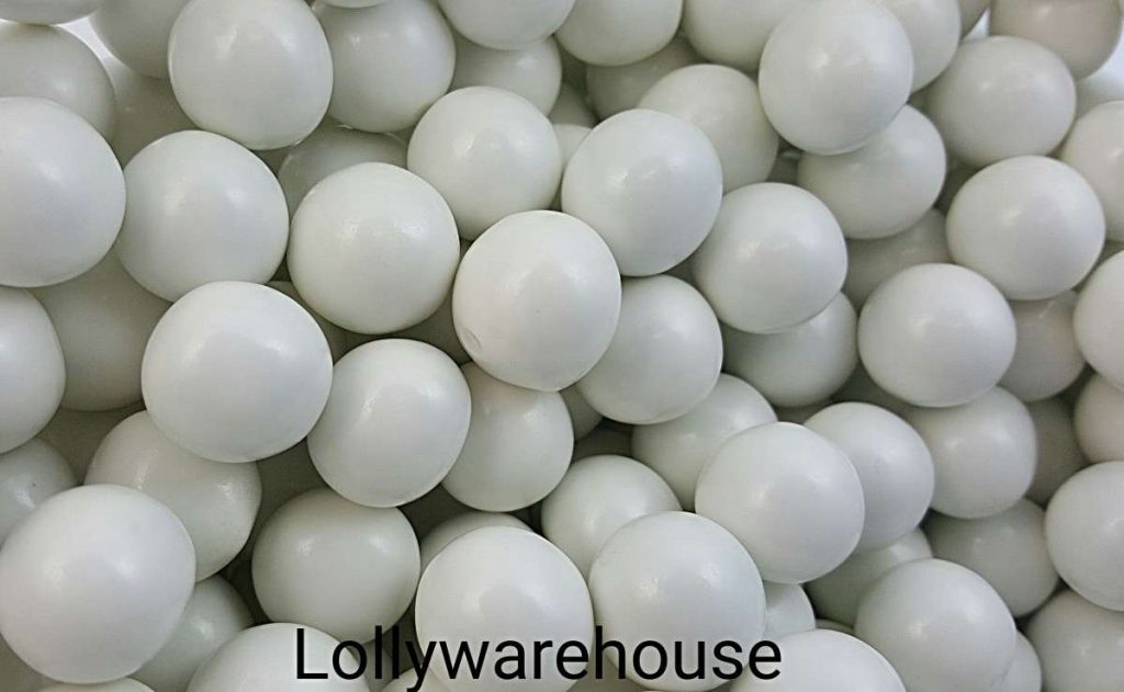 Buy Choc Balls White 1kg Online Lolly Warehouse