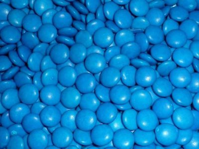 Choc Buttons Blue 1kg