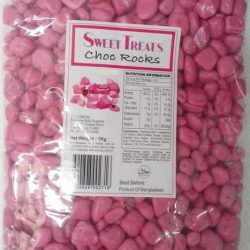 Choc Rocks Pink 1kg