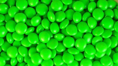 Choc Buttons Green 1kg