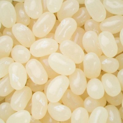 Jelly Beans Large White Vanilla 1kg