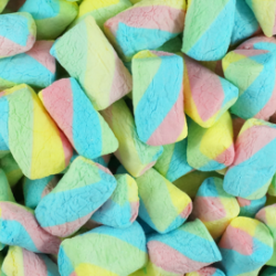 Marshmallows Rainbow Twist 1kg