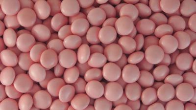 Choc Buttons Pink Pale 1kg