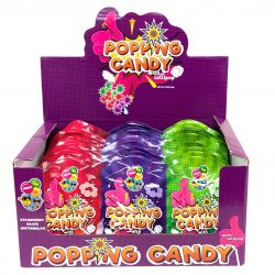 Popping Candy with Lollipop - 24 Pack Carton