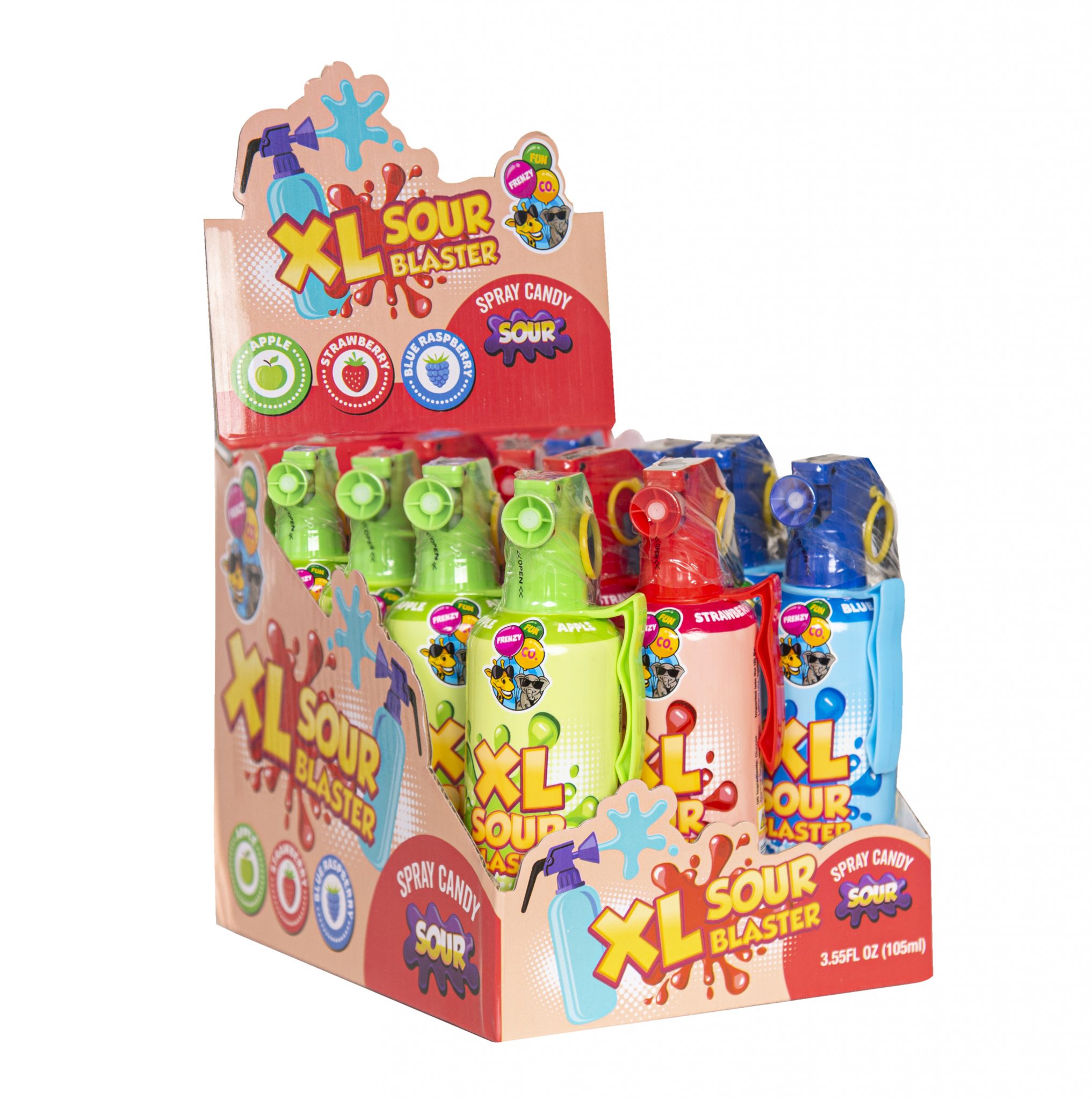 Buy XL Sour Blaster Spray Candy 12 Pack Online Lolly Warehouse