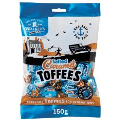 Salted Caramel Toffees Walkers 150g