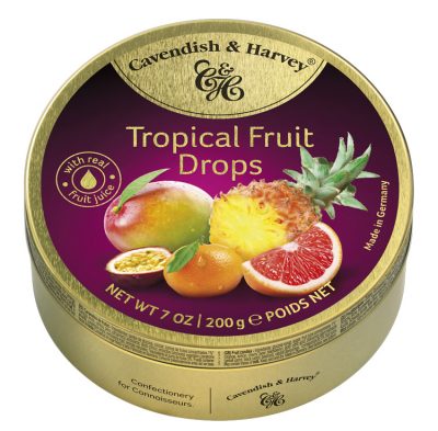 Cavendish Tropical Fruit Drops 200g