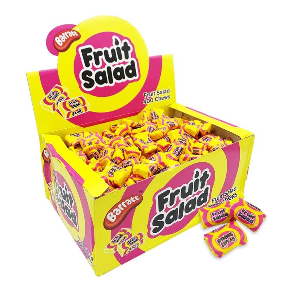 Buy Barratt Fruit Salad Box 400 Pcs Online Lolly Warehouse
