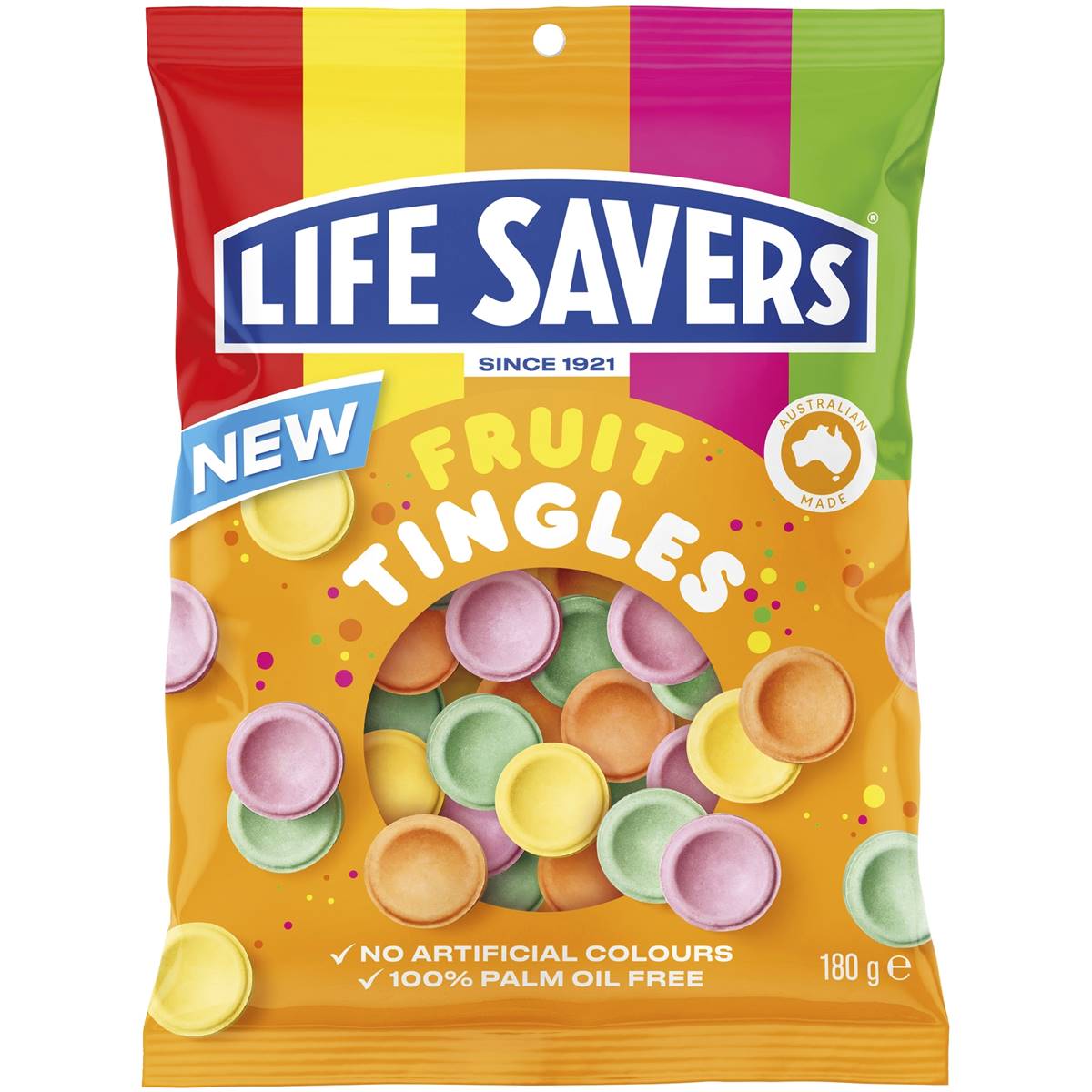Buy Life Savers Fruit Tingles 180g Online Lolly Warehouse