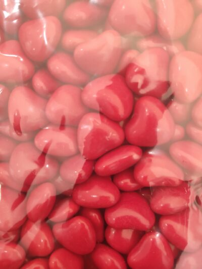 Choc Hearts Red Large 1kg BBS