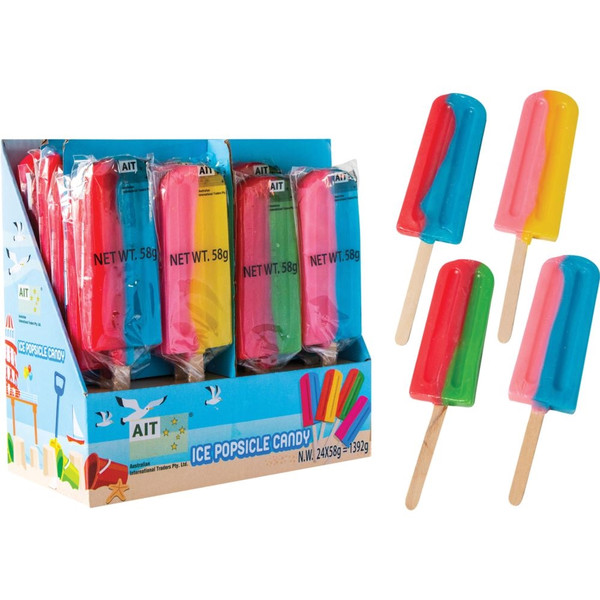 Buy Ice Popsicle Candy Carton 24 Pack Online Lolly Warehouse