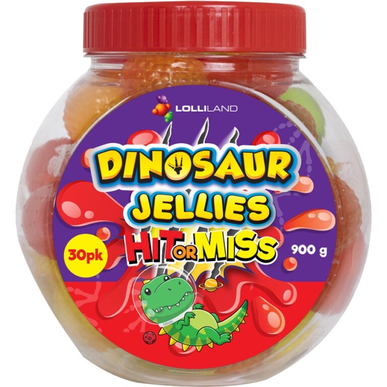 Buy Dinosaur Jellies 900g Online | Lolly Warehouse