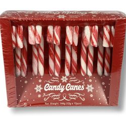 Christmas Candy Canes Large 12 Pack
