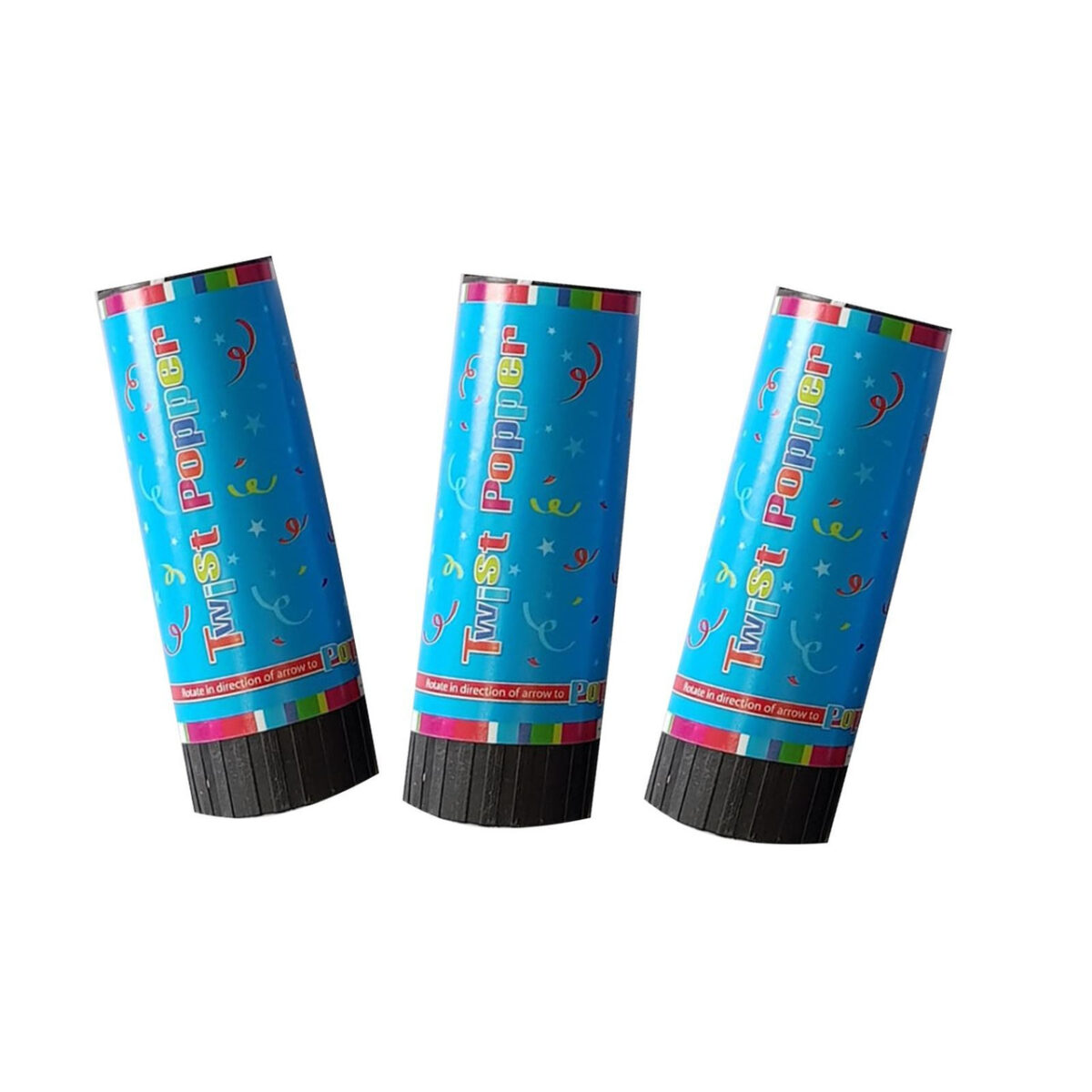 Buy Party Twist Poppers 3 Pack Online Lolly Warehouse