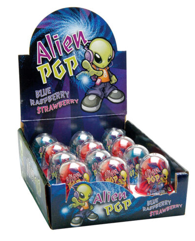 Alien Ring Pop 12 Pack