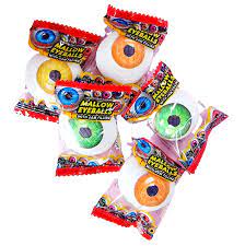 Halloween Mallow Eyeballs 20 Pieces