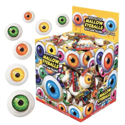 Halloween Mallow Eyeballs 100 Pieces Carton