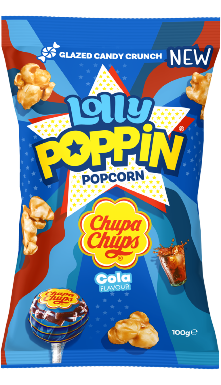 Buy Chupa Chups Lolly Popping Popcorn Cola 100g Best Before Dec 2023