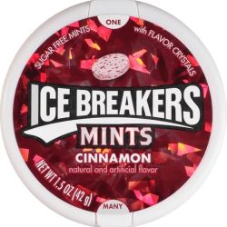 Ice Breakers Cinnamon Mints Sugar Free 42g