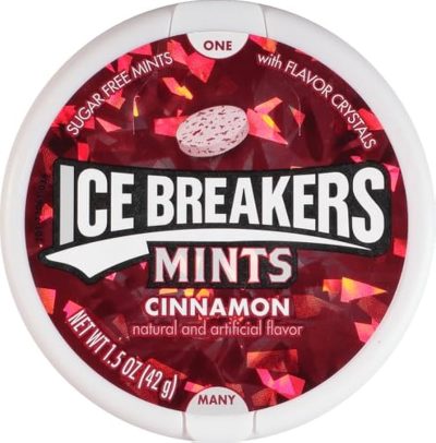 Ice Breakers Cinnamon Mints Sugar Free 42g