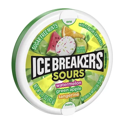 Ice Breakers Sours Sugar Free Fruits 42g
