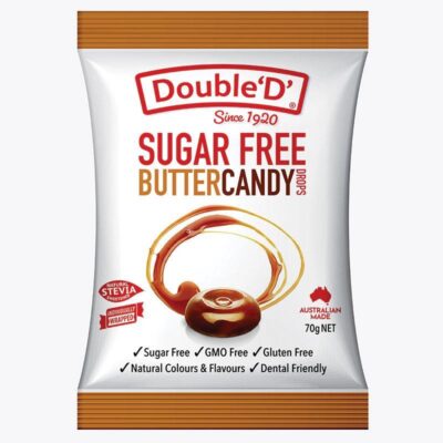 Sugar Free Double D Butter Candy 70g