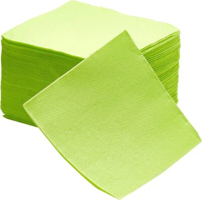 Paper Napkins Small Lime Green 50 Pack