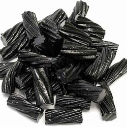 Licorice Black Pieces 875g