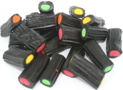 Licorice Fruit Bites 500g