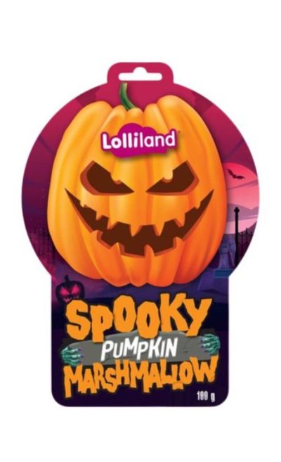 Halloween Spooky Pumpkin Marshamallows 100g Best Before June 2025