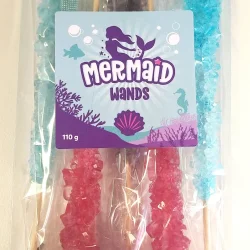 Rock Crystal Sticks Assorted Lollipops 5 Pack