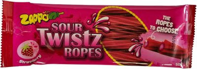 Zappo Sour Twistz Ropes 50g