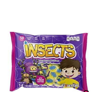 Lollipops Insect Pops 400g