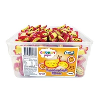 Vidal Passionfruit Slices 1.45kg Tub