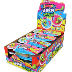 Rainbow Worm Dipperz 12 Pack Carton