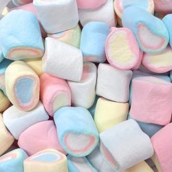 Marshmallows Rainbow Tube 800g