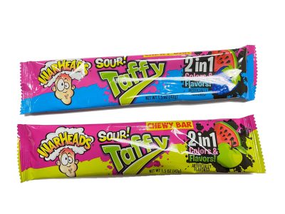 Warheads Sour Taffy 4 Pack