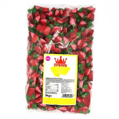 Strawberry Licorice Slices Kingsway 3kg