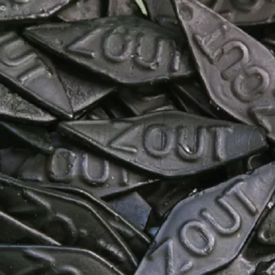Dutch Licorice Large Diamond Matthijs 500g