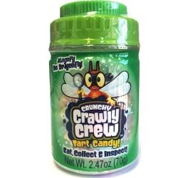 Crunchy Crawly Crew Fruity Candy 70g