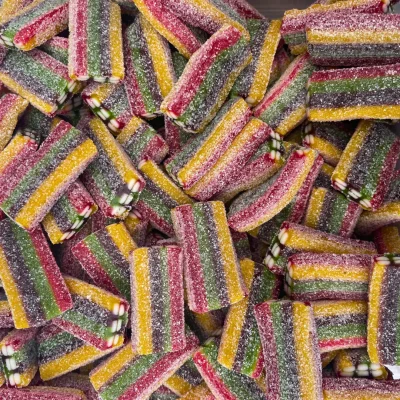 Sour Rainbow Bricks 1.4kg Tub