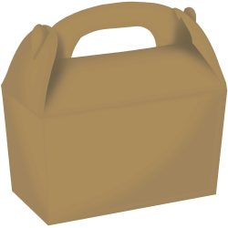 Gift Boxes Gold Gable 4 Pack