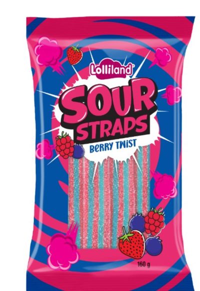Sour Straps Berry Twist 160g