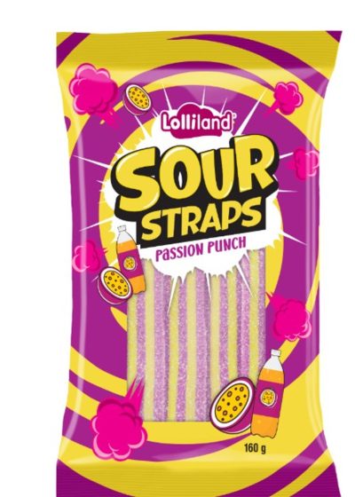 Sour Straps Passion Punch 160g