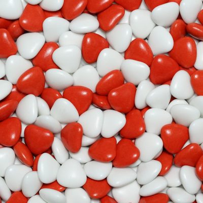 Choc Hearts Red Mix Large 1kg